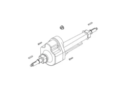 Best Pirce 💯 Transaxle Assembly For Invacare Lynx L-3X 👏